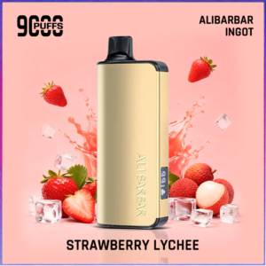 Alibarbar Ingot Strawberry Lychee Ice 9000 Puffs