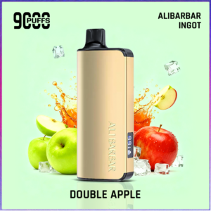 Alibarbar Ingot Double Apple 9000 Puffs