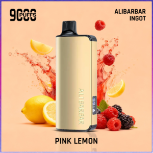 Alibarbar Ingot Pink Lemon 9000 Puffs