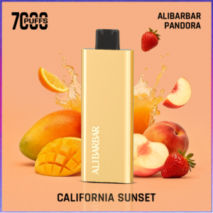 Alibarbar Pandora California Sunset 7000 Puffs