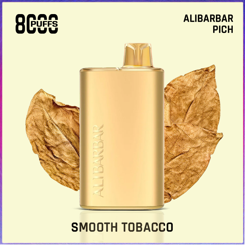 Alibarbar Rich Smooth Tobacco 8000 Puffs