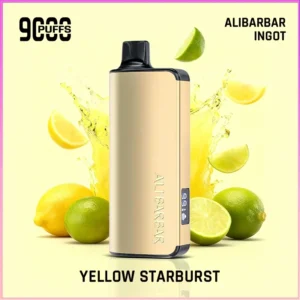 Alibarbar Ingot Yellow Starburst 9000 Puffs